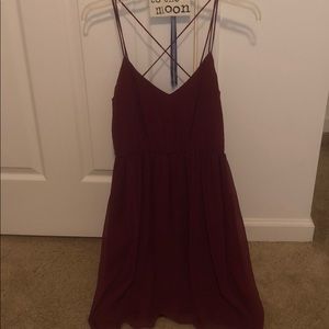 Size small Maroon Dainty Hooligan dress